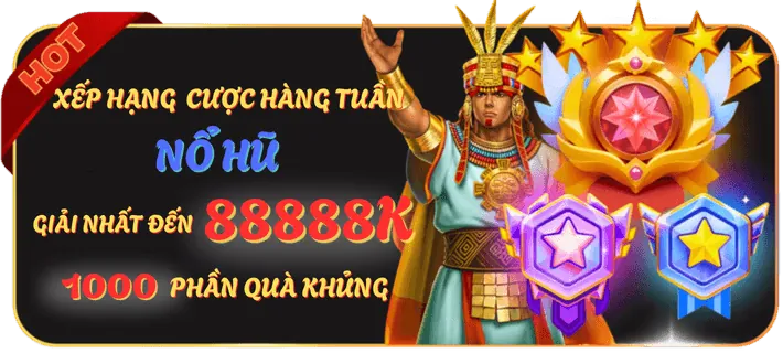 Hoàn trả tiền cược hàng tuần tại daga 888